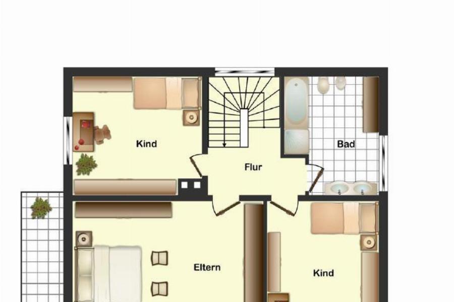 Grundriss Obergeschoss