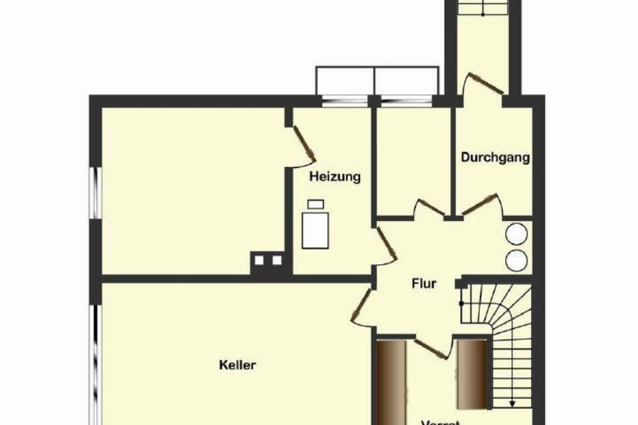 Grundriss Kellergeschoss