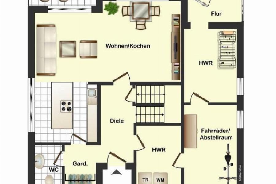 Grundriss Erdgeschoss